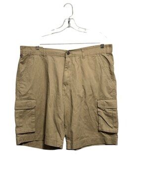 Full Blue Mens Khaki Cotton Twill Cargo Shorts Size 40 NWT 90823-64F Tan Utility
